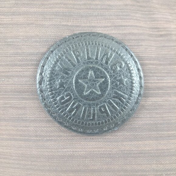 Kipling Chambray Double Handle Hand Bag Brown - Pre-Owned - Authentic - Picture 6 of 16